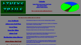 What Athenstrails.org website looked like in 2021 (3 years ago)