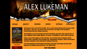 What Alexlukeman.com website looked like in 2021 (3 years ago)