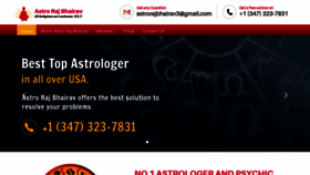 What Astrorajbhairav.com website looked like in 2021 (3 years ago)