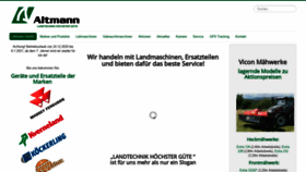 What Altmann-gmbh.at website looked like in 2021 (3 years ago)