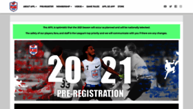 What Affl.com website looked like in 2021 (3 years ago)