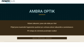 What Ambraoptik.cz website looked like in 2021 (3 years ago)