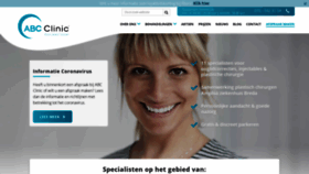 What Abc-clinic.nl website looked like in 2021 (3 years ago)