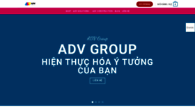 What Advgroup.com.vn website looked like in 2021 (3 years ago)