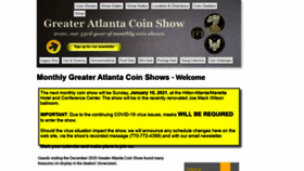 What Atlcoin.com website looked like in 2021 (3 years ago)