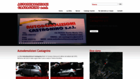 What Autodemolizionicastagnino.it website looked like in 2021 (3 years ago)