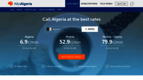 What Alloalgeria.com website looked like in 2021 (3 years ago)