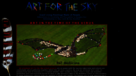 What Artforthesky.com website looked like in 2021 (3 years ago)