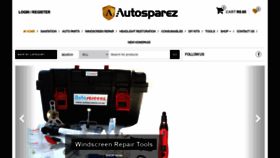 What Autosparez.co.za website looked like in 2021 (3 years ago)