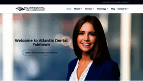 What Atlantisdental.ca website looked like in 2021 (3 years ago)