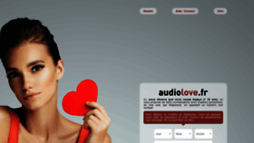 What Audiolove.fr website looked like in 2021 (3 years ago)