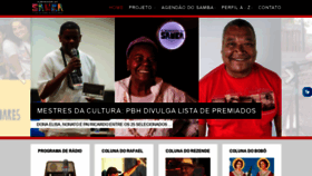 What Almanaquedosamba.com.br website looked like in 2021 (3 years ago)