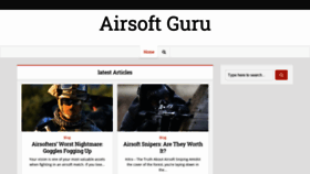 What Airsoftguru.net website looked like in 2021 (3 years ago)