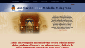 What Ammespanol.org website looked like in 2021 (3 years ago)