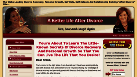 What Abetterlifeafterdivorce.com website looked like in 2011 (13 years ago)