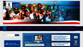 What Atlantico.gov.co website looked like in 2021 (3 years ago)
