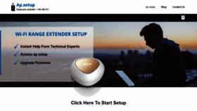 What Ap-setup.info website looked like in 2021 (4 years ago)