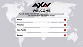 What Axn.com website looked like in 2021 (3 years ago)