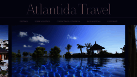 What Atlantida.travel website looked like in 2021 (3 years ago)