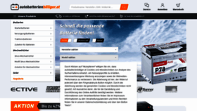 What Autobatterienbilliger.at website looked like in 2021 (3 years ago)