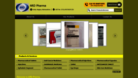 What Ardpharma.com website looked like in 2021 (3 years ago)