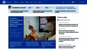 What Aktualne.cz website looked like in 2021 (3 years ago)