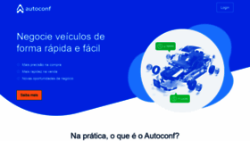 What Autoconf.com.br website looked like in 2021 (3 years ago)