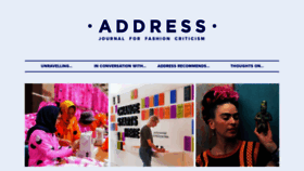 What Addresspublications.com website looked like in 2021 (5 years ago)