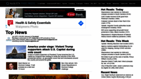 What Augustafreepress.com website looked like in 2021 (3 years ago)