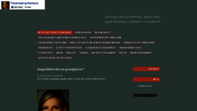 What Amediacio.hu website looked like in 2021 (3 years ago)