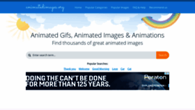 What Animatedimages.org website looked like in 2021 (3 years ago)