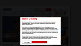 What Arcor.de website looked like in 2021 (4 years ago)