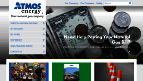 What Atmosenergy.com website looked like in 2021 (3 years ago)