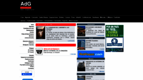 What Agendadegirona.com website looked like in 2021 (3 years ago)