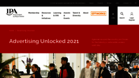 What Advertisingunlocked.co.uk website looked like in 2021 (3 years ago)