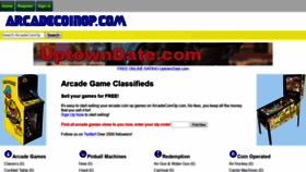 What Arcadecoinop.com website looked like in 2021 (3 years ago)