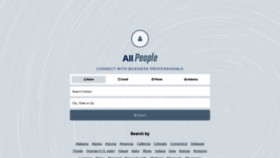 What Allpeople.com website looked like in 2021 (3 years ago)