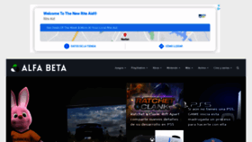 What Alfabetajuega.com website looked like in 2021 (3 years ago)