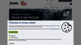 What Amway.de website looked like in 2021 (3 years ago)