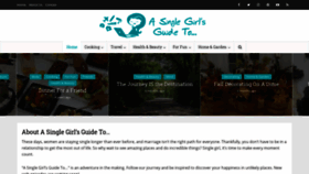 What Asinglegirlsguideto.com website looked like in 2021 (3 years ago)