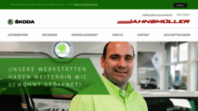What Autodienst-jahnsmueller.de website looked like in 2021 (3 years ago)