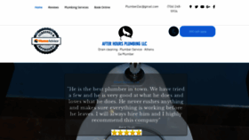 What Afterhoursplumbingllc.com website looked like in 2021 (3 years ago)