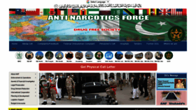 What Anf.gov.pk website looked like in 2021 (3 years ago)