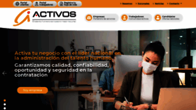 What Activos.com.co website looked like in 2021 (3 years ago)