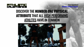 What Athleticcalisthenics.com website looked like in 2021 (3 years ago)