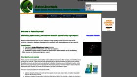 What Astonjournals.com website looked like in 2021 (3 years ago)