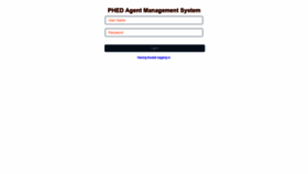 What Agents.phed.com.ng website looked like in 2021 (3 years ago)