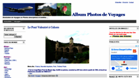 What Albumphotosvoyages.fr website looked like in 2021 (3 years ago)