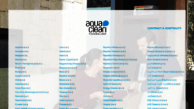 What Aquaclean.com website looked like in 2021 (3 years ago)