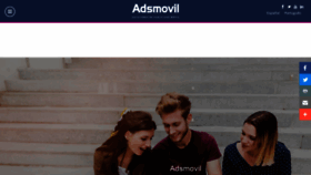 What Adsmovil.com website looked like in 2021 (3 years ago)